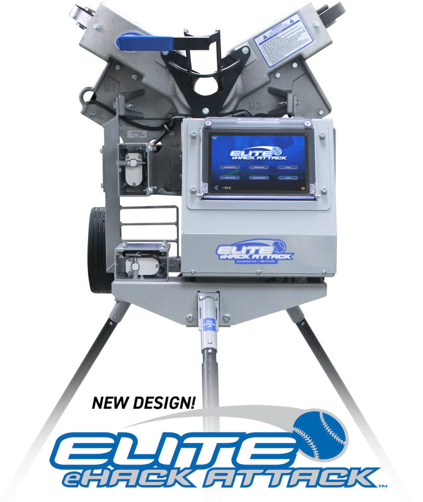 Elite eHack Attack Baseball Machine