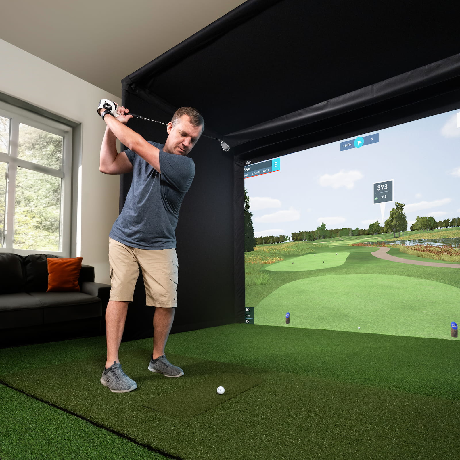 Pro Golf Enclosure Kit with Impact Screen