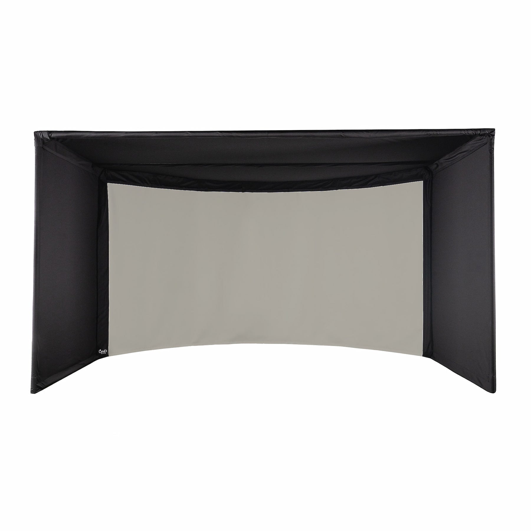 Curved Golf Simulator Enclosure Kit with Impact Screen